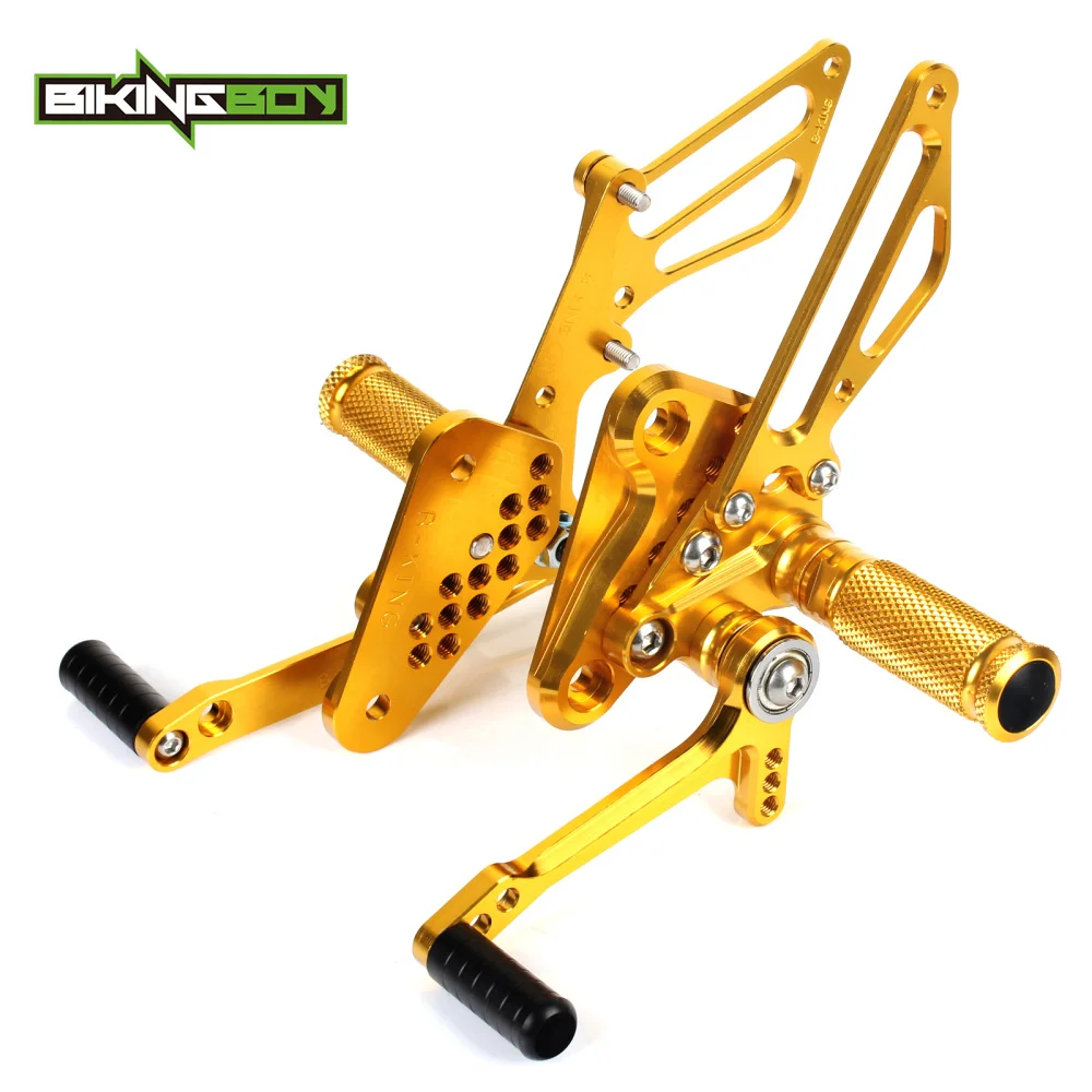 BIKINGBOY Full Set Adjustable Aluminum Alloy Rearsets Rear Sets Footpegs Footrests For SUZUKI GSX 1300 B-King 2007-2018 07-18
BIKINGBOY Full Set Adjustable Aluminum Alloy Rearsets Rear Sets Footpegs Footrests For SUZUKI GSX 1300 B-King 2007-2018 07-18