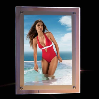 Acrylic Ultr Thin Crystal Picture Frame Light Box with LEDS
Acrylic Ultr Thin Crystal Picture Frame Light Box with LEDS