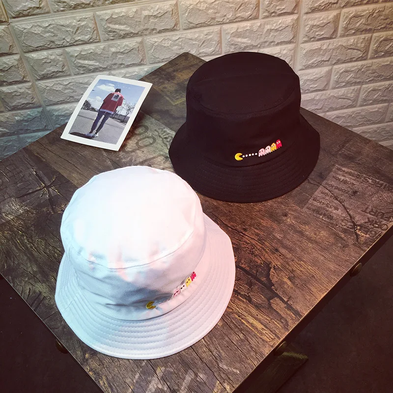 2019 New cartoon embroidery letter pot cap cute eat peas fisherman hat personality sunshade men and women bucket sun hat beanies
2019 New cartoon embroidery letter pot cap cute eat peas fisherman hat personality sunshade men and women bucket sun hat beanies