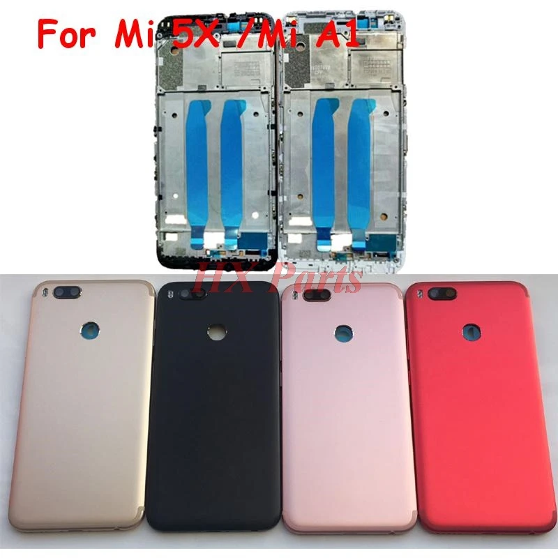 LCD Front Frame Middle Housing Bezel + Back Battery Cover For Xiaomi Mi 5X / Mi A1 Full Housing +Side Buttons + Camera Lens
LCD Front Frame Middle Housing Bezel + Back Battery Cover For Xiaomi Mi 5X / Mi A1 Full Housing +Side Buttons + Camera Lens