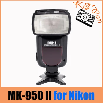 

Meike MK-950 Mark II TTL Slave Wireless Flash Speedlite for Nikon D610 D7100 D5100 D3200 D810 D80 As Yongnuo YN-565EX