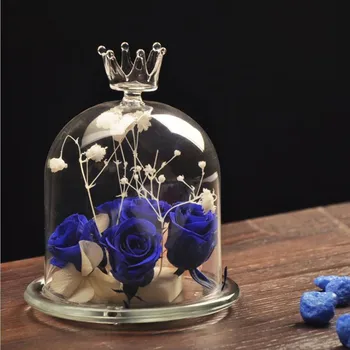 Free Shipping 1set/pack Crown Top Glass Dome Vase with Glass Base Friend Birthday Gift Home Wedding Decoration Glass Cover
Free Shipping 1set/pack Crown Top Glass Dome Vase with Glass Base Friend Birthday Gift Home Wedding Decoration Glass Cover
