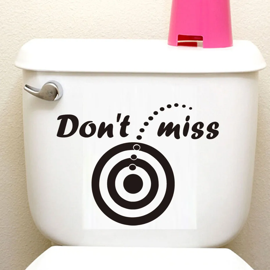 cartoon toilet stickers decals smile face home decor washroom restroom bathroom (5)