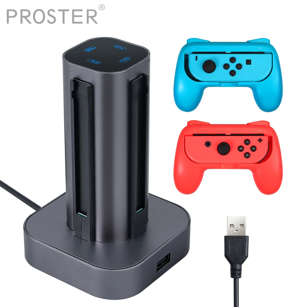 Proster for Accessories Kit for Nintendo Switch Games Grip Caps Controller Charger NEW
Proster for Accessories Kit for Nintendo Switch Games Grip Caps Controller Charger NEW