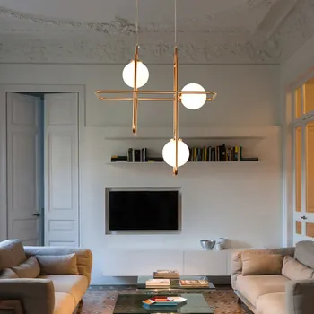 Nordic Minimalism Cross Gold Metal G4 LED Chandelier L50cm 3 Light Frosted Glass Pendant Chandelier Lighting Fixtures Luminaria
Nordic Minimalism Cross Gold Metal G4 LED Chandelier L50cm 3 Light Frosted Glass Pendant Chandelier Lighting Fixtures Luminaria