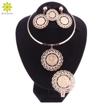 Meatl Coin Jewelry sets Gold Color Coins Pendant Necklace Bracelet Earrings Ring Africa/Arab/Turkey Coin Jewelry
Meatl Coin Jewelry sets Gold Color Coins Pendant Necklace Bracelet Earrings Ring Africa/Arab/Turkey Coin Jewelry