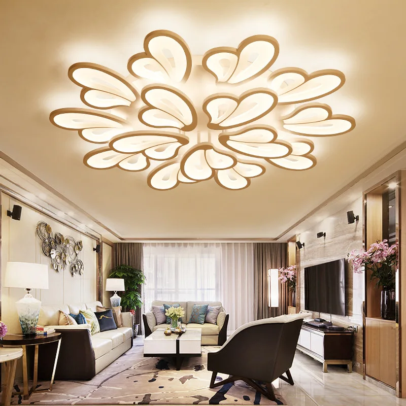 Modern Chandelier Led White Chandelier Lighting For Living Room Bedroom Dining Room Surface mounted kroonluchter
Modern Chandelier Led White Chandelier Lighting For Living Room Bedroom Dining Room Surface mounted kroonluchter