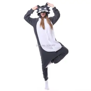 Animal Onesie Adult for Women Men Pajamas Cosplay Sleepwear Halloween Wolf Cartoon Pajamas
Animal Onesie Adult for Women Men Pajamas Cosplay Sleepwear Halloween Wolf Cartoon Pajamas