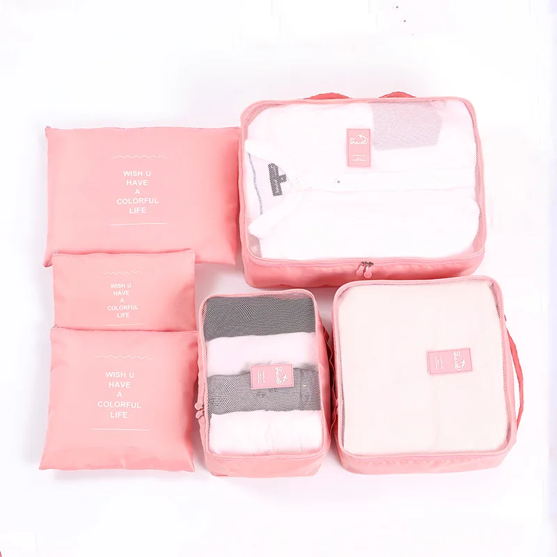 Hot Sale 6 PCS Travel Organizer Storage Bag Set Clothes Organizer Bags Pouch Suitcase Home Closet Bags for Storage
Hot Sale 6 PCS Travel Organizer Storage Bag Set Clothes Organizer Bags Pouch Suitcase Home Closet Bags for Storage
