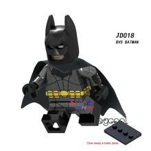 1 Uds. Bloques de construcción modelo figuras de acción superhéroe BVS Batman El caballero oscuro gran serie de películas muñecas diy juguetes para niños regalo(China)