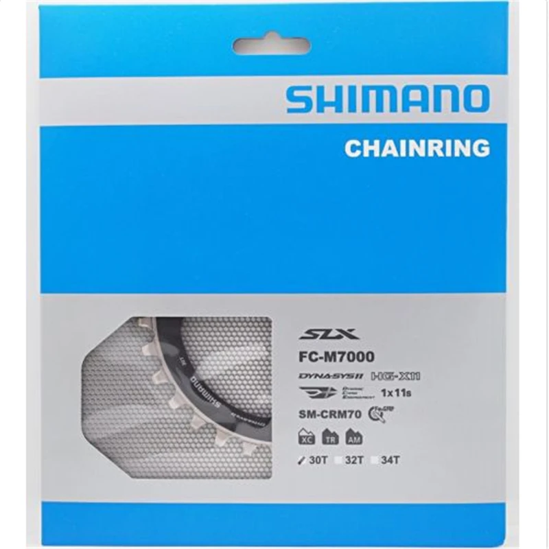 Original Box-packed Shimano SLX FC-M7000-1 Chainring 30T/32T/34T SM-CRM70 1x11 speed Bicycle
Original Box-packed Shimano SLX FC-M7000-1 Chainring 30T/32T/34T SM-CRM70 1x11 speed Bicycle