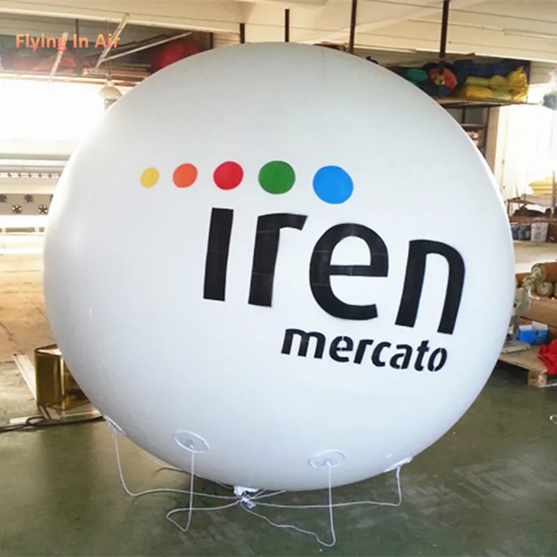 Customized Advertising Inflatable Helium Balloon 1.8m/2m/2.5m/3m/3.5m Diameter Floating PVC Sphere Ball For Parade Event
Customized Advertising Inflatable Helium Balloon 1.8m/2m/2.5m/3m/3.5m Diameter Floating PVC Sphere Ball For Parade Event