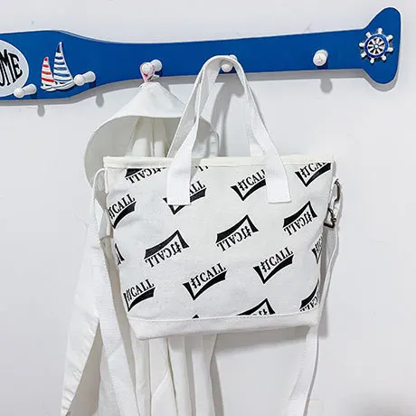 Новинка 2019 Harajuku портативный из парусины сумка на плечо модная