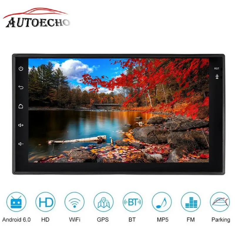7" Car Multimedia Player Android6.0 2 Din Car MP4/MP5/Video/Audio/Radio/FM Player GPS Navigator Support Wifi Phone Connect DVR
7" Car Multimedia Player Android6.0 2 Din Car MP4/MP5/Video/Audio/Radio/FM Player GPS Navigator Support Wifi Phone Connect DVR