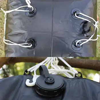 NEW 40L Water Storage Bags PVC Foldable Solar Heated Shower Bag With Nozzle For Outdoor Fishing Camping Hiking Picnic BBQ 
NEW 40L Water Storage Bags PVC Foldable Solar Heated Shower Bag With Nozzle For Outdoor Fishing Camping Hiking Picnic BBQ