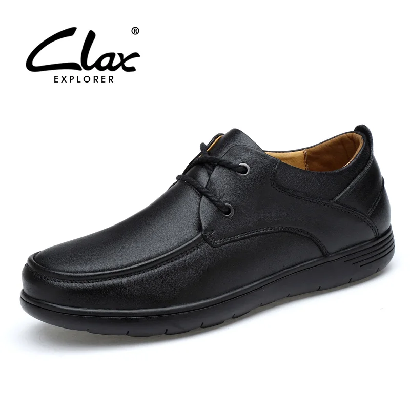 CLAX Mens Derby Shoes Genuine Leather Dress Shoe Male derbi Office Footwear Soft elegant Formal Shoe chaussure homme Classic
CLAX Mens Derby Shoes Genuine Leather Dress Shoe Male derbi Office Footwear Soft elegant Formal Shoe chaussure homme Classic