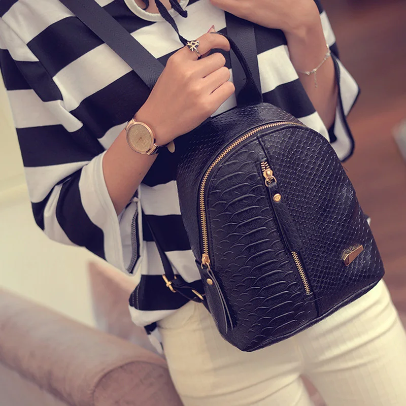 Fashion PU leather women backpackTravel leather laptop backpack PU Satchel School Bag Luxury Backpack Organizers crocodile
Fashion PU leather women backpackTravel leather laptop backpack PU Satchel School Bag Luxury Backpack Organizers crocodile