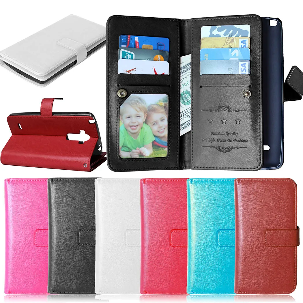 PU Leather Stand Flip Card Slot Phone Case Cover For LG G4 Stylus 4G H630 H635 H540F / G Stylo H634 Wallet Case With Photo Frame
PU Leather Stand Flip Card Slot Phone Case Cover For LG G4 Stylus 4G H630 H635 H540F / G Stylo H634 Wallet Case With Photo Frame