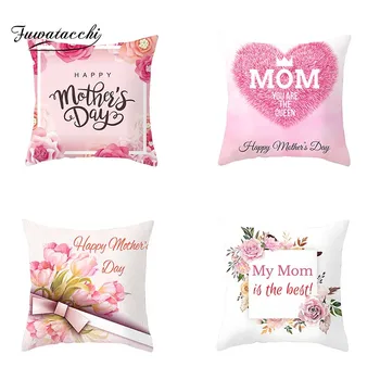 Fuwatacchi Mother's Day Cushion Cover Festival Greeting Throw Pillow Cover for Sofa Chair Decor Happy Mother's Day Pillowcases
Fuwatacchi Mother's Day Cushion Cover Festival Greeting Throw Pillow Cover for Sofa Chair Decor Happy Mother's Day Pillowcases