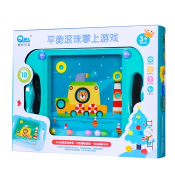 1pc educational toy handheld balance ball labyrinth maze attention improvement easy kindergarten kids game boy toy gift
1pc educational toy handheld balance ball labyrinth maze attention improvement easy kindergarten kids game boy toy gift