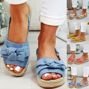 Casual Bow Tie Women Sandals Flats Strap Sandals Shoes for Woman Solid Color Shoes EDF88
Casual Bow Tie Women Sandals Flats Strap Sandals Shoes for Woman Solid Color Shoes EDF88