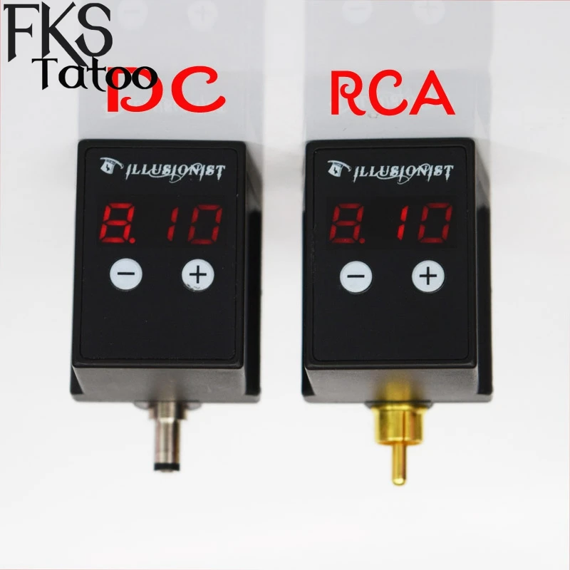 Newest Wireless Power Supply Mini Tattoo Power Supply Portable LCD Screen RCA/DC Connector Tattoo Supplier To Tattoo Pen Machine
Newest Wireless Power Supply Mini Tattoo Power Supply Portable LCD Screen RCA/DC Connector Tattoo Supplier To Tattoo Pen Machine