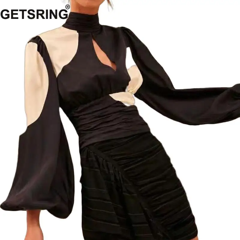 GETSRING Women Blouses Turtleneck Lantern Sleeve Vintage Top Long Sleeve Hollow Out High Waist Women Shirt All Match Ladies Tops
GETSRING Women Blouses Turtleneck Lantern Sleeve Vintage Top Long Sleeve Hollow Out High Waist Women Shirt All Match Ladies Tops