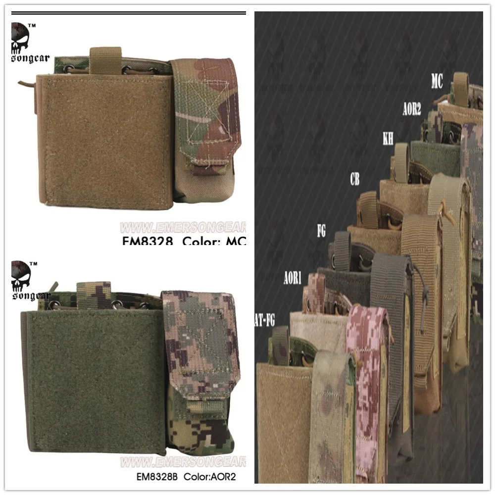 Emerson SAF Admin Panel MAP pouch Molle military airsoft painball combat gear EM8328 Leisure Bags
Emerson SAF Admin Panel MAP pouch Molle military airsoft painball combat gear EM8328 Leisure Bags