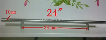 (Diameter 10mm,Length:600mm) 24" Furniture Hardware Kitchen Cabinet Handle, Bar Pull Handle Stainless Steel T Handles
(Diameter 10mm,Length:600mm) 24" Furniture Hardware Kitchen Cabinet Handle, Bar Pull Handle Stainless Steel T Handles