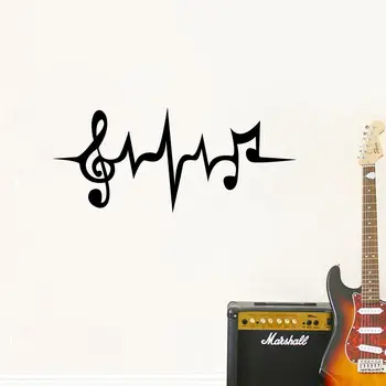 Heartbeat wall decal music notation painted wall car laptop art decor sticker free shipiing
Heartbeat wall decal music notation painted wall car laptop art decor sticker free shipiing