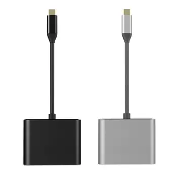 3 IN 1 Type-C To HDMI USB3.0 Multiport Adapter 4K AV Converter HUB For IOS Most Laptop Mobile Phone Home Theater Entertainment
3 IN 1 Type-C To HDMI USB3.0 Multiport Adapter 4K AV Converter HUB For IOS Most Laptop Mobile Phone Home Theater Entertainment