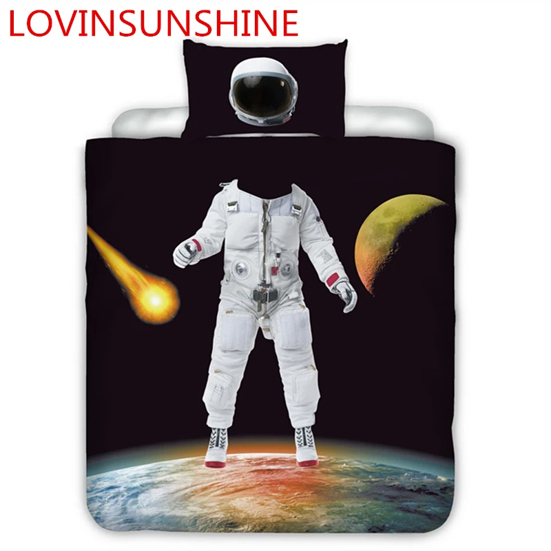 Space Suit Bedding Sets For Kids Boys 2pcs Single Bed Duvet Cover Set Bedclothes Bed Linen (No Sheet No Filling)
Space Suit Bedding Sets For Kids Boys 2pcs Single Bed Duvet Cover Set Bedclothes Bed Linen (No Sheet No Filling)
