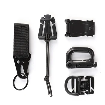 30Pcs/set Tactical Gear Clip Buckle Strap D-ring Hook Hook-n-loop Keychain Strap for Molle Backpack Webbing Attachments Tactical
30Pcs/set Tactical Gear Clip Buckle Strap D-ring Hook Hook-n-loop Keychain Strap for Molle Backpack Webbing Attachments Tactical