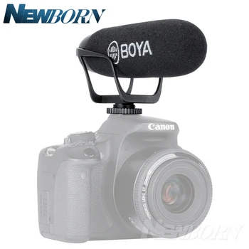 BOYA BY-BM2021 Cardioid On Camera Microphone for DSLR Nikon Canon Camcorder Phone Microphone with 3.5MM TRS TRRS Cable Adapter
BOYA BY-BM2021 Cardioid On Camera Microphone for DSLR Nikon Canon Camcorder Phone Microphone with 3.5MM TRS TRRS Cable Adapter