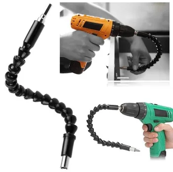 295mm Electronics Drill Black Flexible Shaft Bits Extention Screwdriver Bit Holder Connect Link Drill Chuck Adapter
295mm Electronics Drill Black Flexible Shaft Bits Extention Screwdriver Bit Holder Connect Link Drill Chuck Adapter