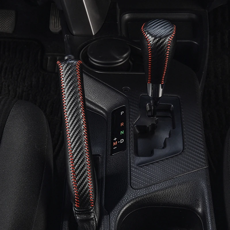 Carbon Line Leather Gear Shift Collars Cover For Toyota RAV4 2014 2015 2016 Interior Handbrake Cover For Toyota RAV4 2017 2018
Carbon Line Leather Gear Shift Collars Cover For Toyota RAV4 2014 2015 2016 Interior Handbrake Cover For Toyota RAV4 2017 2018