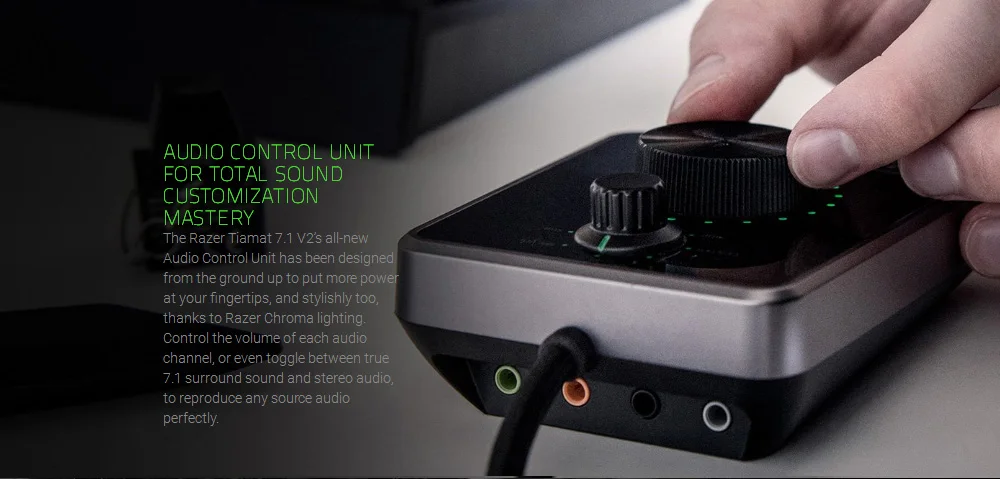 audio control unit for total sound customization mastery