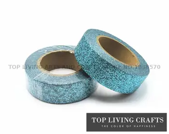 New Glitter Washi Tape Japanese Stationery 1.5*5meter Kawaii Scrapbooking Tools Masking Tape Colored
New Glitter Washi Tape Japanese Stationery 1.5*5meter Kawaii Scrapbooking Tools Masking Tape Colored