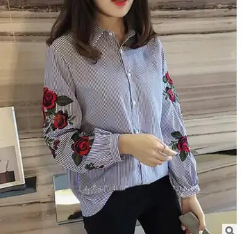 30pcs/lot fedex fast korean style woman full embroidery flower blouse female casaul lantern sleeve autumn blouse 2colors
30pcs/lot fedex fast korean style woman full embroidery flower blouse female casaul lantern sleeve autumn blouse 2colors