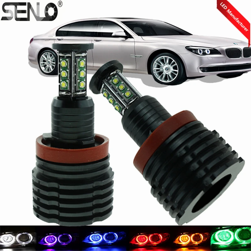 Newest Product Fit BMW E92 H8 LED Angel Eye 60W 6000k High Power Marker Angel Eyes For BMW E60 E70 E90 E92 E93 Car Aaccessories
Newest Product Fit BMW E92 H8 LED Angel Eye 60W 6000k High Power Marker Angel Eyes For BMW E60 E70 E90 E92 E93 Car Aaccessories