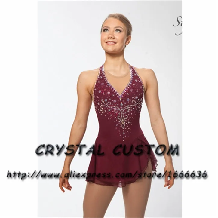 Custom Made to Fit Ice Skating Dresses Graceful New Brand Figure Skating Dresses For Competition DR4256
Custom Made to Fit Ice Skating Dresses Graceful New Brand Figure Skating Dresses For Competition DR4256