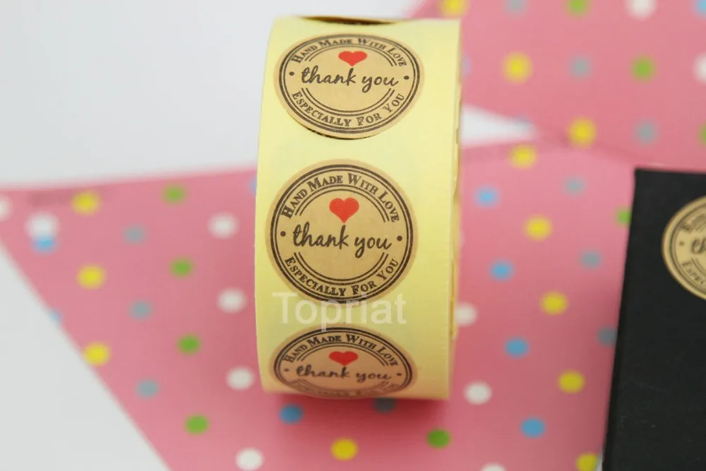 500pcs/Roll Thank You Stickers Labels Natural Kraft Tags for Gift Boxes,Packing Bags,Cards and Thanksgiving Day Presents Craft
500pcs/Roll Thank You Stickers Labels Natural Kraft Tags for Gift Boxes,Packing Bags,Cards and Thanksgiving Day Presents Craft