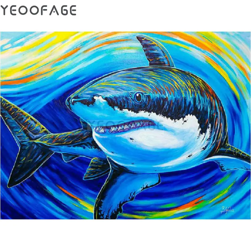 Full square drill diamond embroidery picture 5D DIY diamond painting Cross Stitch shark Rhinestone mosaic home decorative
Full square drill diamond embroidery picture 5D DIY diamond painting Cross Stitch shark Rhinestone mosaic home decorative