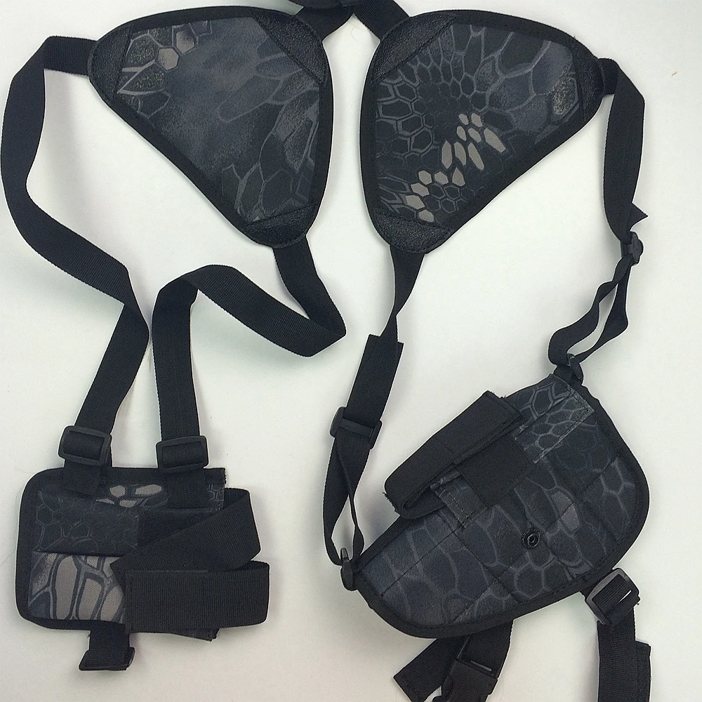 Kryptek Camouflage Outdoor Tactical Shoulder Holster Pistol Gun Holster With Magazine Pouch Nylon Holster for PPK 1911 USP M92
Kryptek Camouflage Outdoor Tactical Shoulder Holster Pistol Gun Holster With Magazine Pouch Nylon Holster for PPK 1911 USP M92