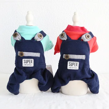 Striped Leather Buttoned Decor Four-legged Clothes for Dogs Red Green Colors Xs-xl Sizes Super Warm Inside Dog Clothes
Striped Leather Buttoned Decor Four-legged Clothes for Dogs Red Green Colors Xs-xl Sizes Super Warm Inside Dog Clothes