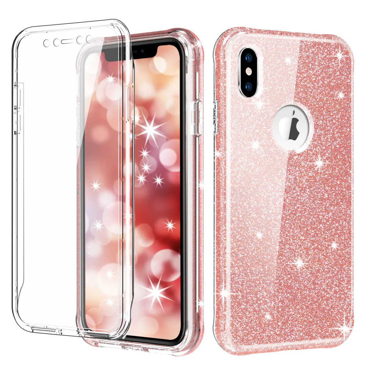 for iPhone Xs Max XR 8 7 Plus Case with Built-in Screen Protector, High-Impact TPU Rubber Bumper Shockproof Full Body Protective
for iPhone Xs Max XR 8 7 Plus Case with Built-in Screen Protector, High-Impact TPU Rubber Bumper Shockproof Full Body Protective