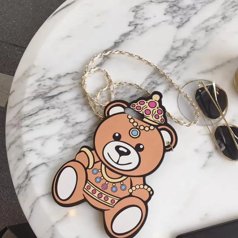 3D Cute Italy Paris Luxury brand lovely Queen Bear soft silicon cover case for iphone 6 6S S plus 7 7plus 8 8plus phone cases
3D Cute Italy Paris Luxury brand lovely Queen Bear soft silicon cover case for iphone 6 6S S plus 7 7plus 8 8plus phone cases