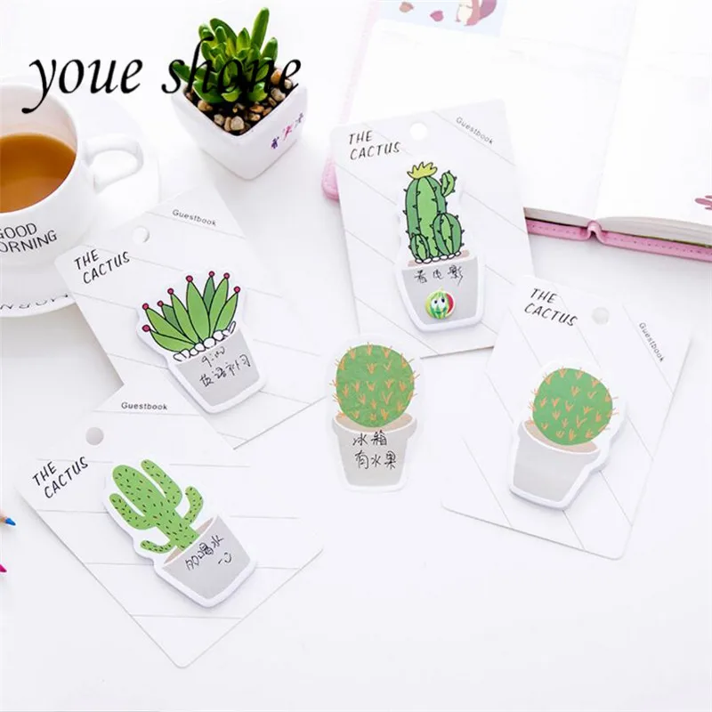 1PCS 30 Pages Creative Stationery N Times Sticky Notes Small Fresh Cactus Sticky notebook Convenient Message Memo pad Notes
1PCS 30 Pages Creative Stationery N Times Sticky Notes Small Fresh Cactus Sticky notebook Convenient Message Memo pad Notes
