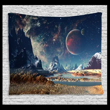 Foreign trade tapestry starry sky galaxy bedroom living room background beach towel decorative painting
Foreign trade tapestry starry sky galaxy bedroom living room background beach towel decorative painting