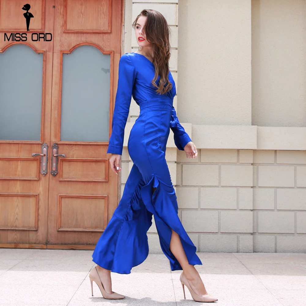 Missord 2019 Sexy Autumn Winter V Neck Long Sleeve High Split Solid Color Jumpsuit FT8490
Missord 2019 Sexy Autumn Winter V Neck Long Sleeve High Split Solid Color Jumpsuit FT8490
